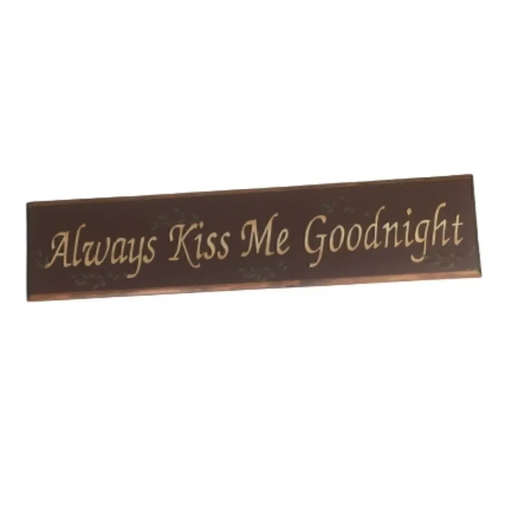 Vintage Hand-Letter Painted Sign Size 24